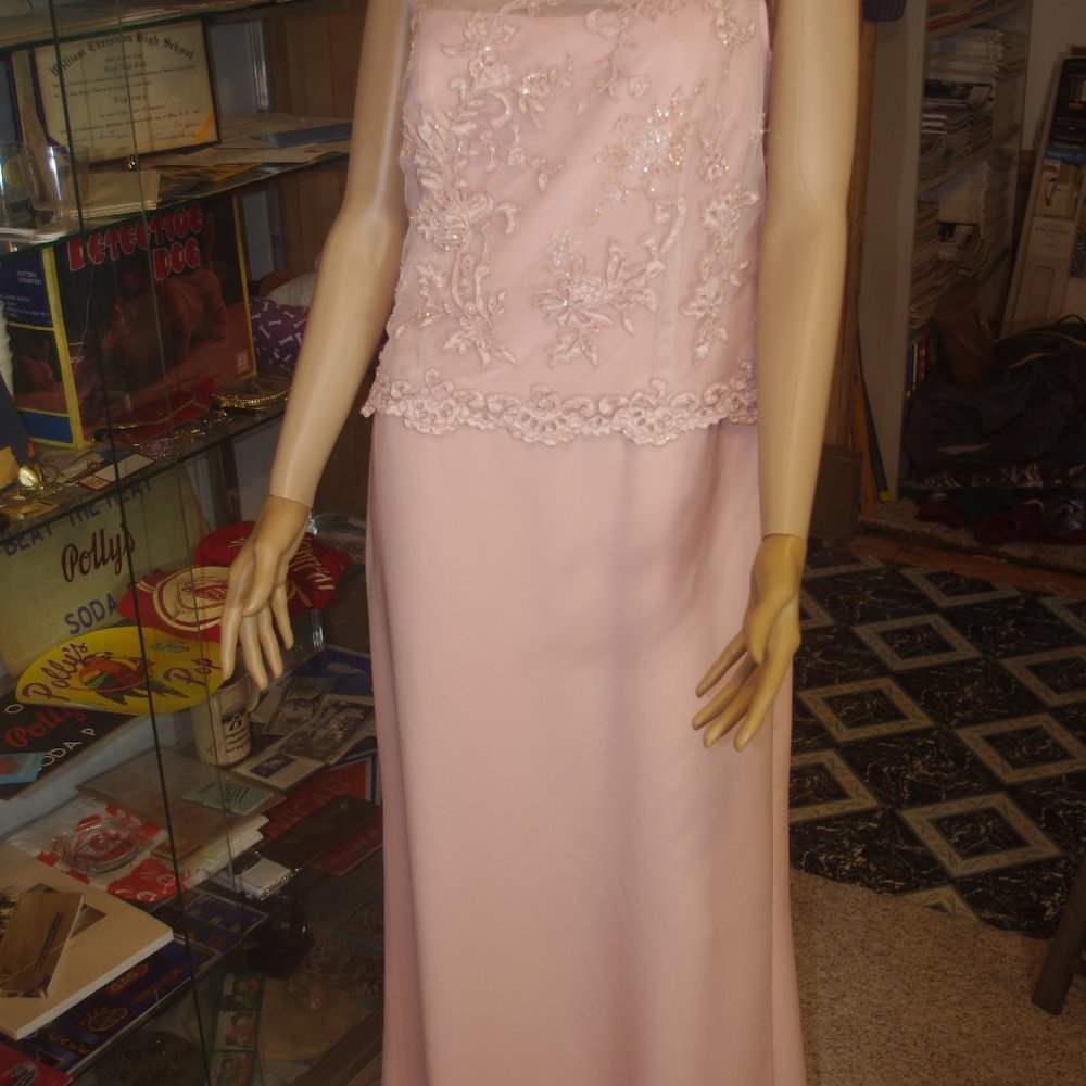 KM COLLECTION BY MILLE BELL   COLOR-MAUVE   SIZE -10
